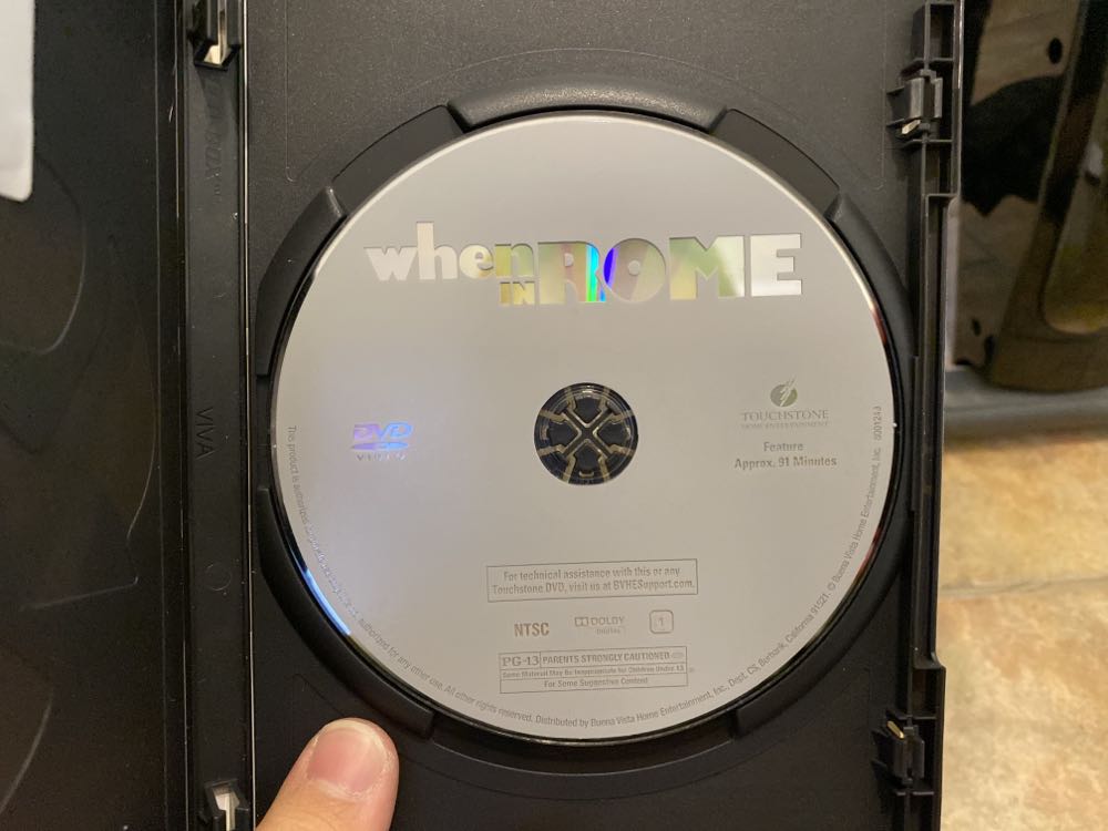 When in Rome DVD movie collectible [Barcode 786936786354] - Main Image 3
