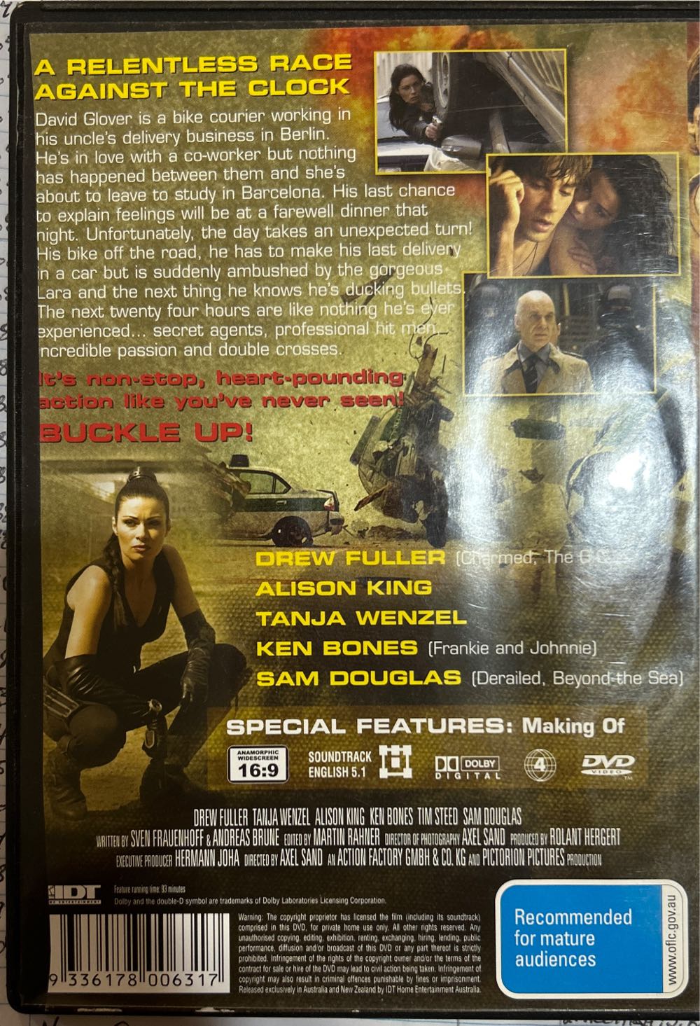 Dark Ride DVD movie collectible [Barcode 9336178006317] - Main Image 2