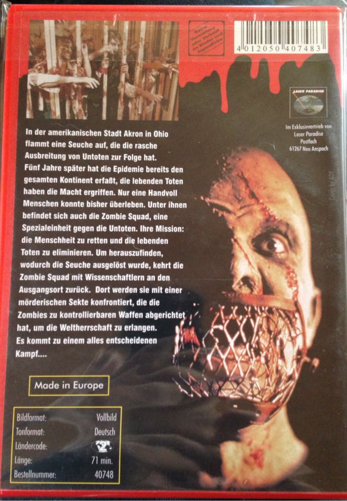 The Dead Next Door DVD movie collectible [Barcode 4012050407483] - Main Image 2