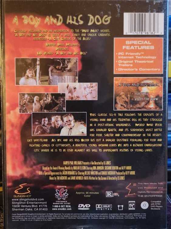 Boy & His Dog DVD movie collectible [Barcode 017078981827] - Main Image 2