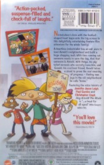 Hey Arnold! The Movie VHS movie collectible - Main Image 2
