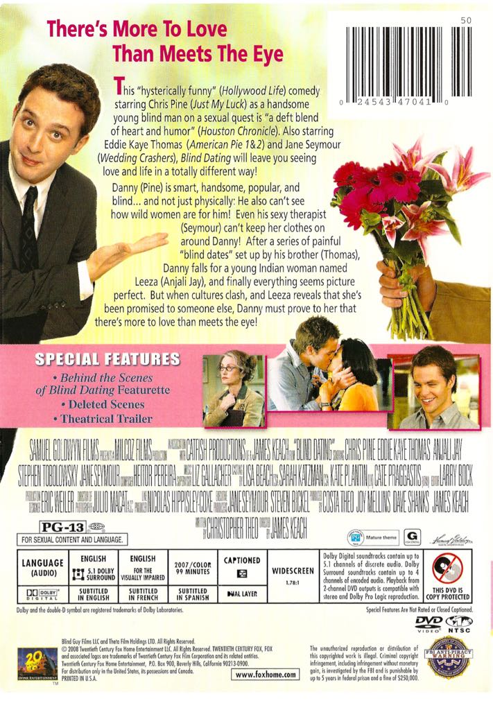 Blind Dating DVD movie collectible [Barcode 024543470410] - Main Image 2