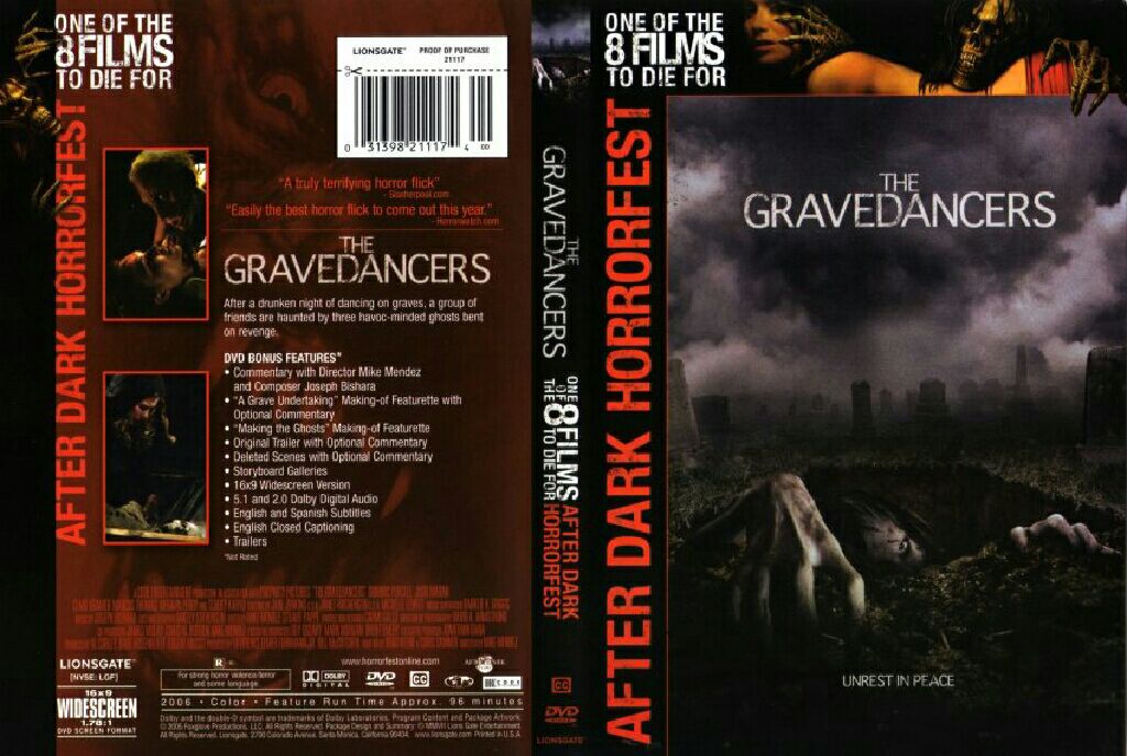 The Gravedancers DVD movie collectible [Barcode 031398211167] - Main Image 2