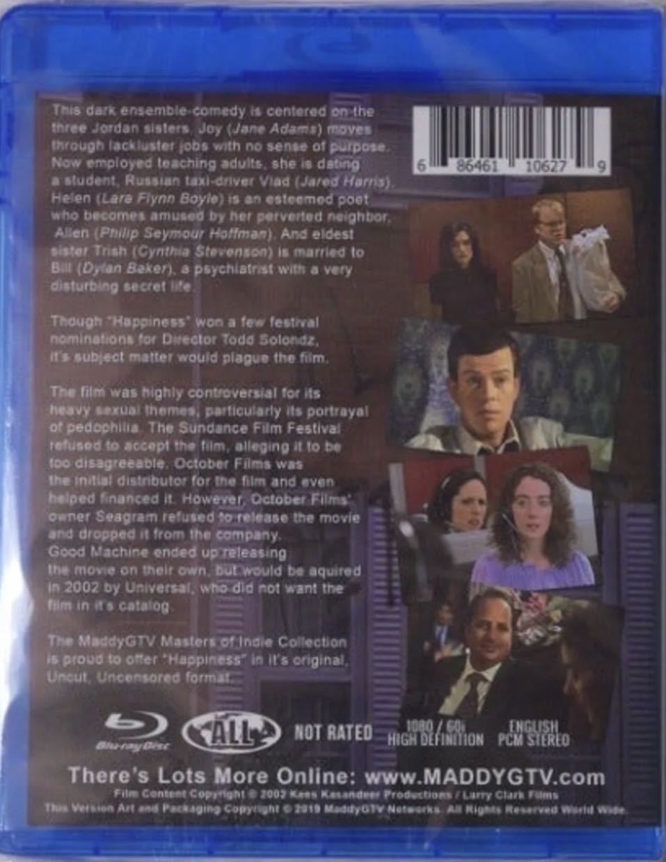 Happiness DVD movie collectible [Barcode 031398702337] - Main Image 2