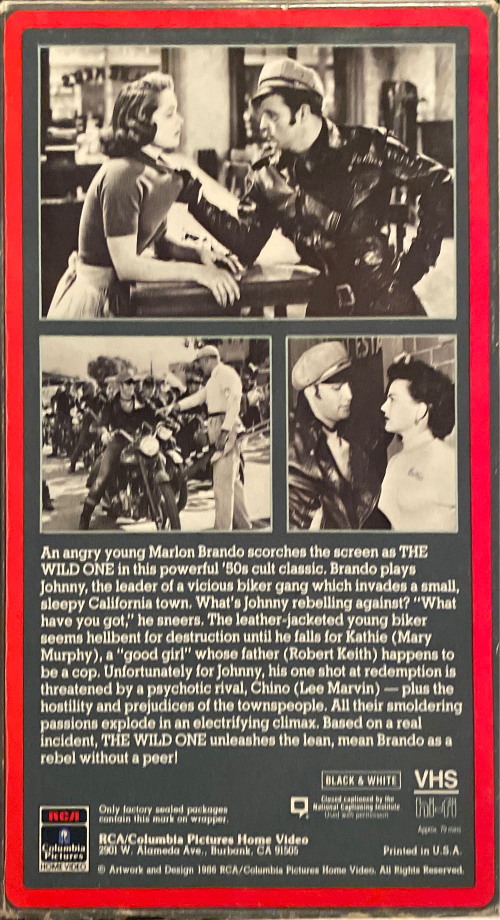 The Wild One VHS movie collectible [Barcode 8712609051247] - Main Image 2