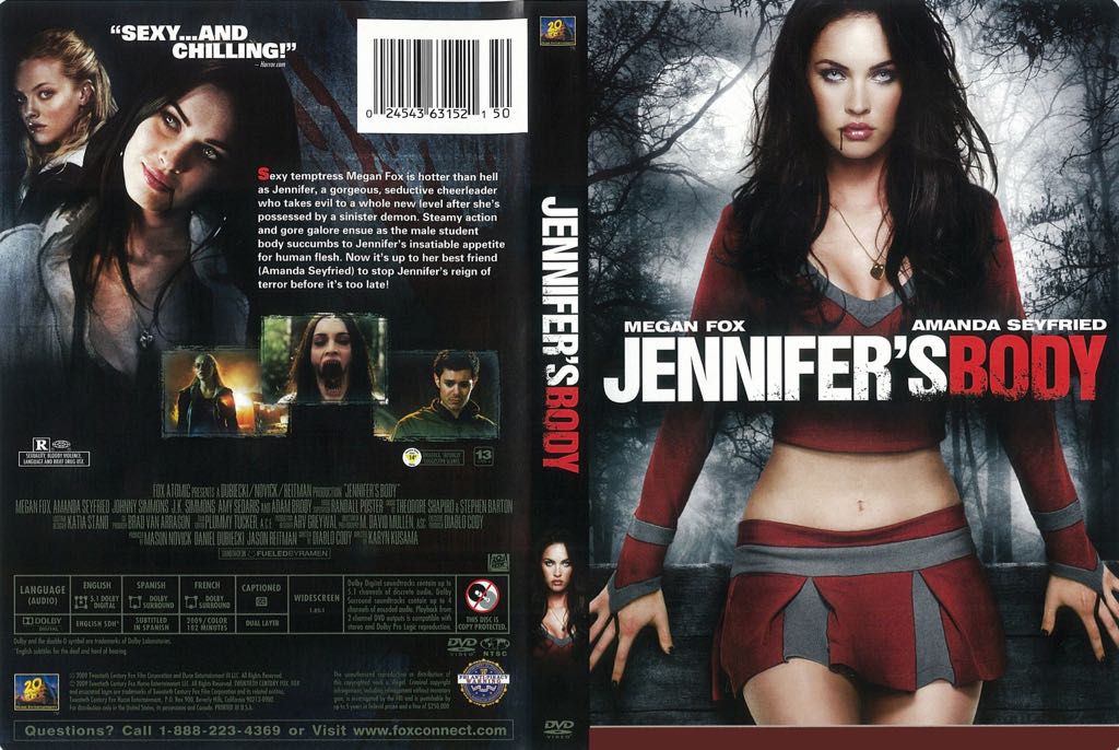 Jennifer’s Body (Unrated Version) Blu-ray movie collectible [Barcode 024543985105] - Main Image 2