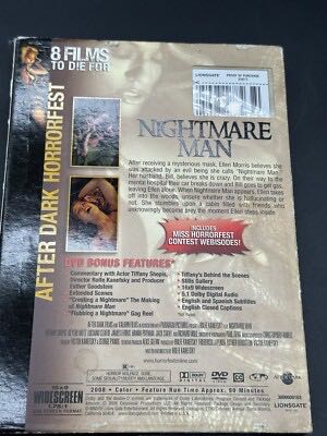 8 Films To Die For: Nightmare Man DVD movie collectible [Barcode 031398226796] - Main Image 2