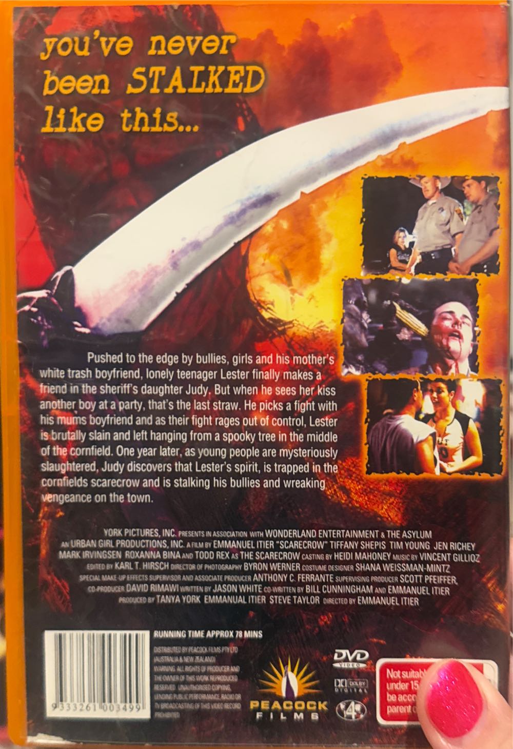 Scarecrow DVD movie collectible [Barcode 9333261003499] - Main Image 2