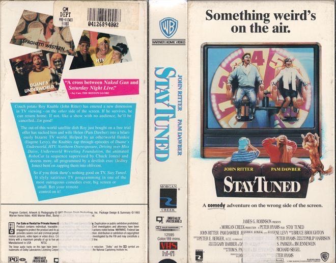 Stay Tuned VHS movie collectible [Barcode 5014780125957] - Main Image 2