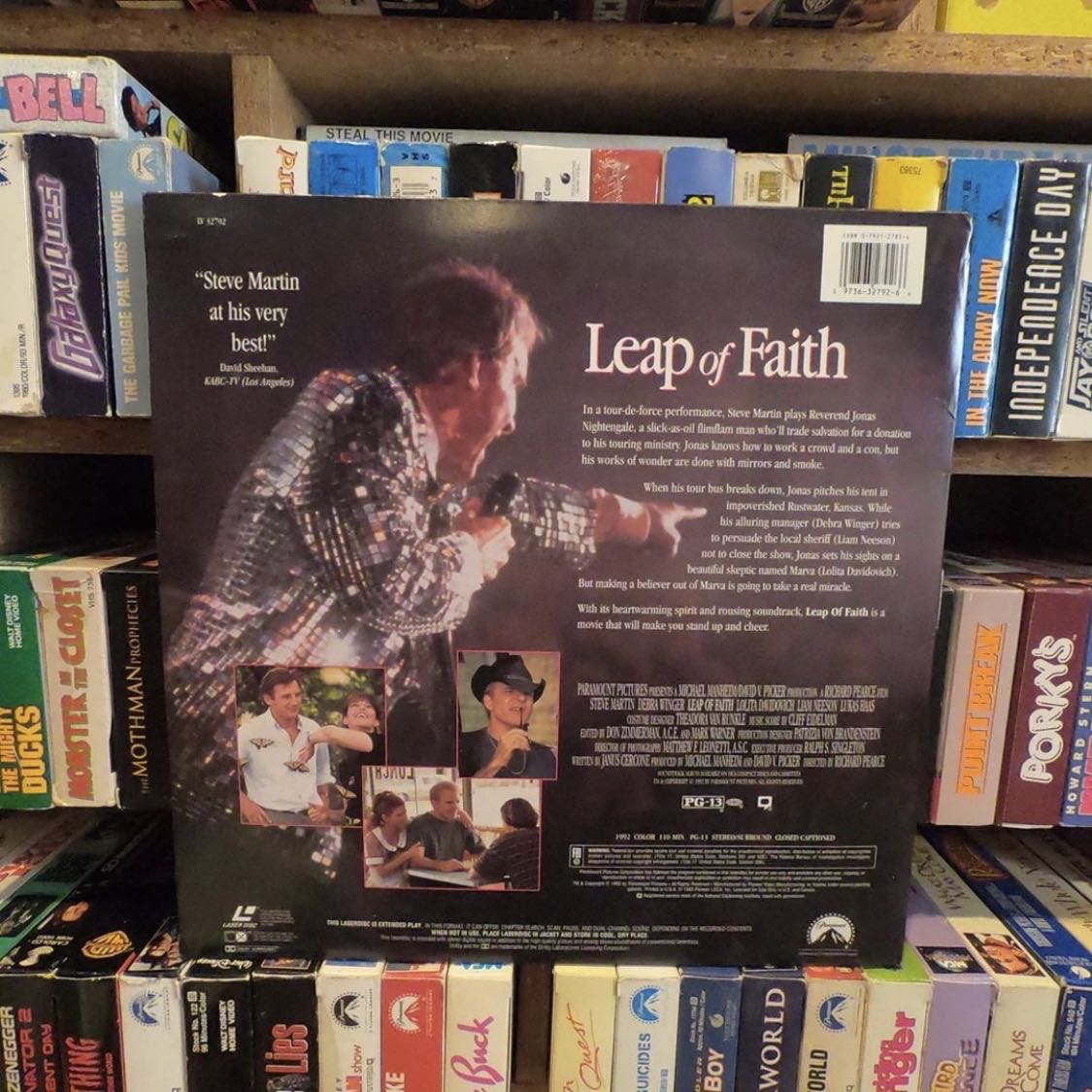 Leap Of Faith Laser Disc movie collectible [Barcode 013023335165] - Main Image 2