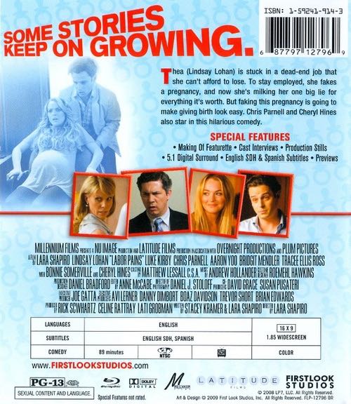 Labor Pains Blu-ray movie collectible [Barcode 687797127969] - Main Image 2