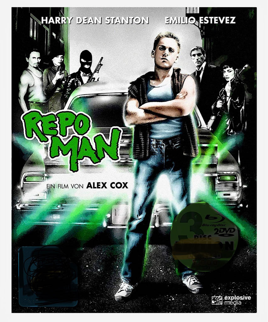 REPO MAN Blu-ray movie collectible [Barcode 5060000700428] - Main Image 2