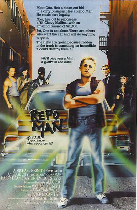 Repo Man DVD movie collectible - Main Image 1