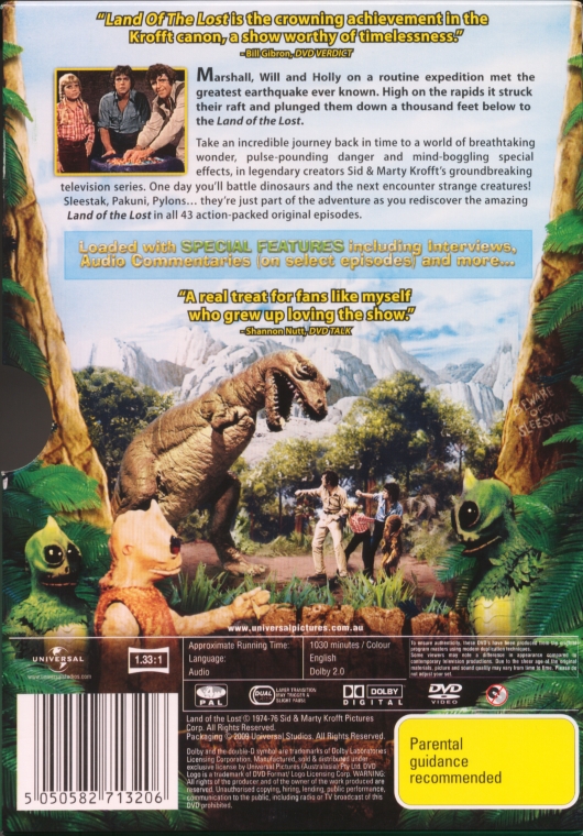 Land of the Lost: The Complete Series DVD movie collectible [Barcode 5050582713206] - Main Image 2