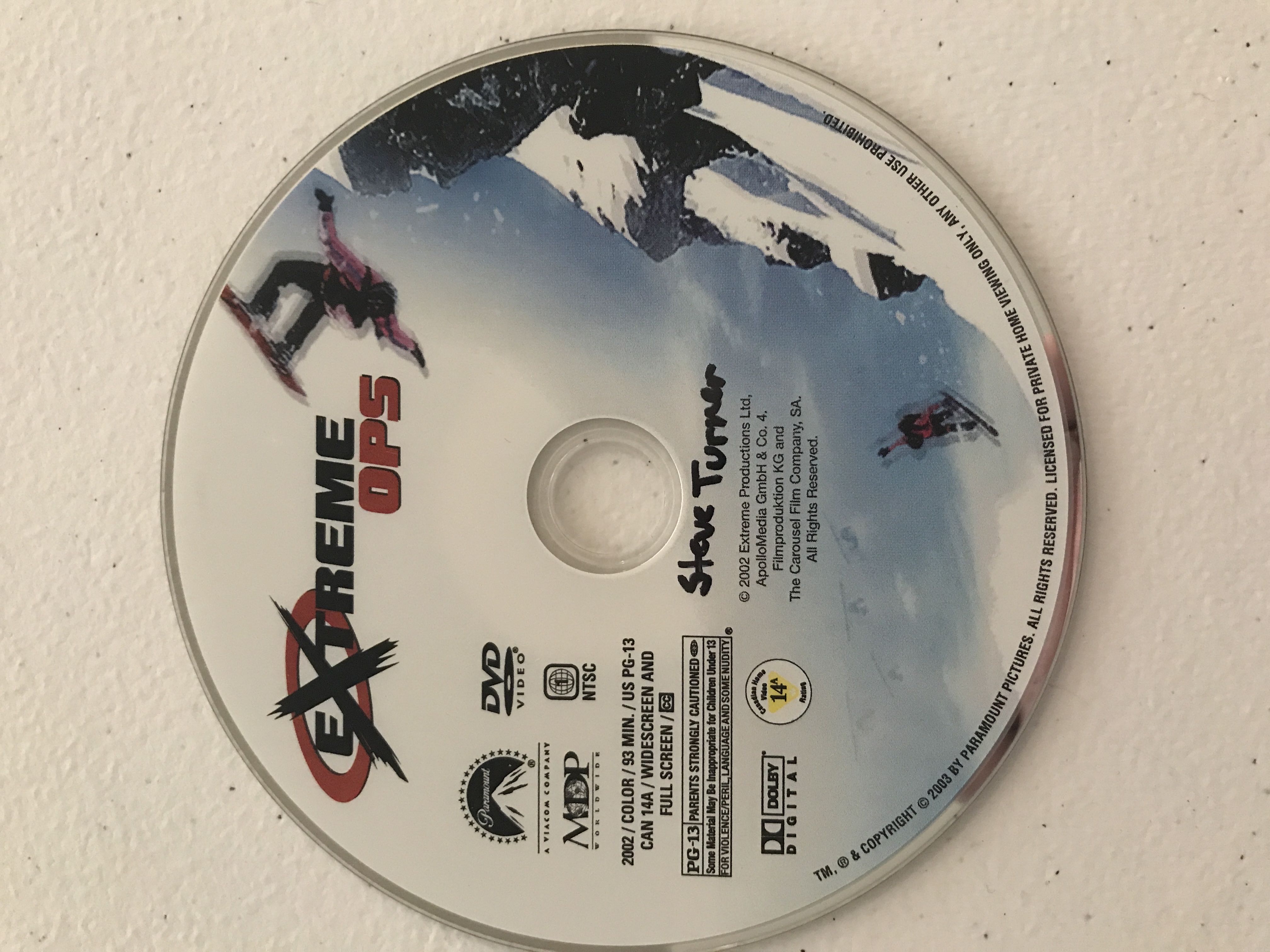 Extreme Ops DVD movie collectible [Barcode 097363409540] - Main Image 3
