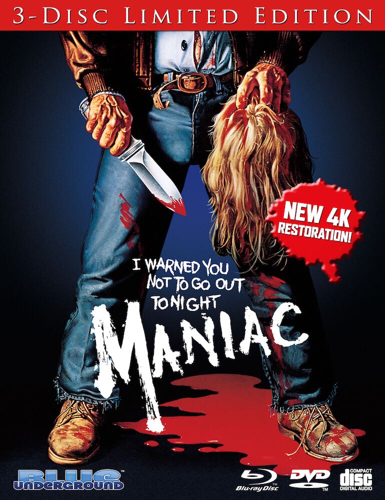 Maniac 4k Blu-ray movie collectible [Barcode 2705870039] - Main Image 2