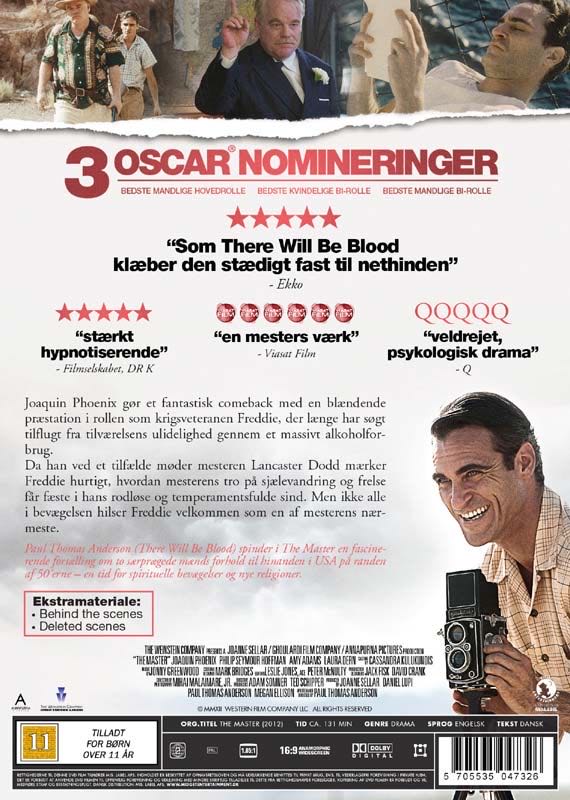 The Master DVD movie collectible [Barcode 887654838094] - Main Image 2