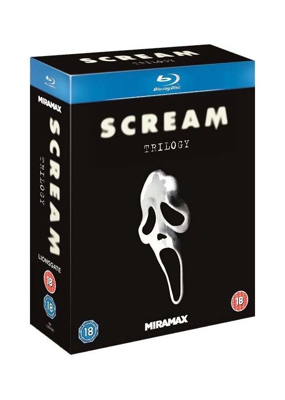 Scream Trilogy dvd box set DVD movie collectible [Barcode 5017188815130] - Main Image 2