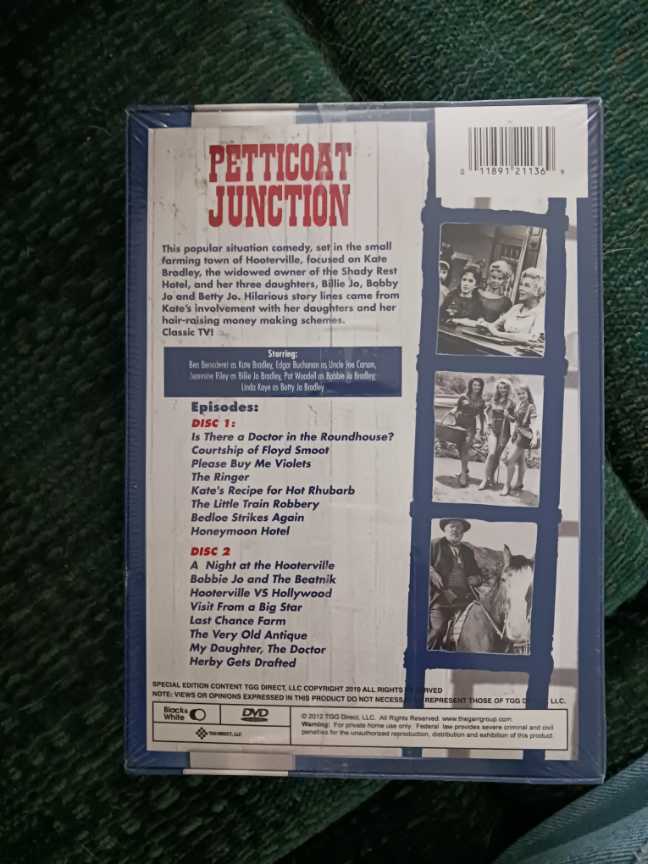 Petticoat Junction Complete Series Digital Copy movie collectible [Barcode 011891211369] - Main Image 2