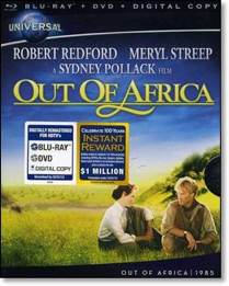 Out of Africa Blu-ray movie collectible [Barcode 025192064623] - Main Image 2