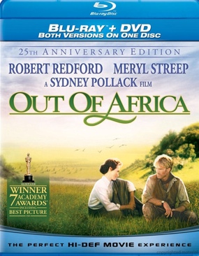 Out Of Africa Blu-ray movie collectible [Barcode 5050582754681] - Main Image 1
