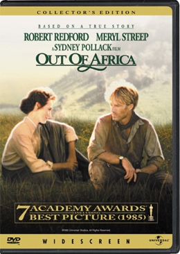 Out of Africa DVD movie collectible [Barcode 8712609749083] - Main Image 1
