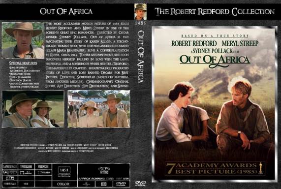 Out of Africa DVD-R movie collectible - Main Image 2