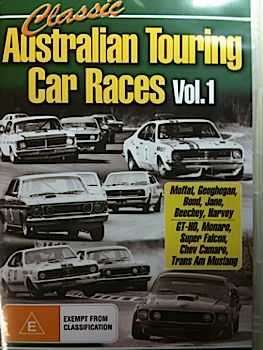 Classic Australian Touring Car Races Volume 1 DVD movie collectible [Barcode 9398710635799] - Main Image 1