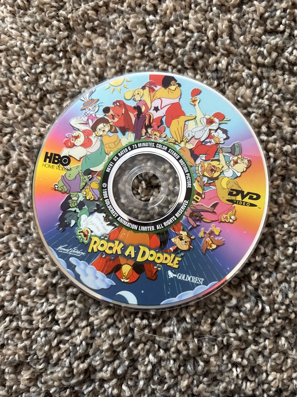 Rock-A-Doodle DVD movie collectible [Barcode 9398710351996] - Main Image 2