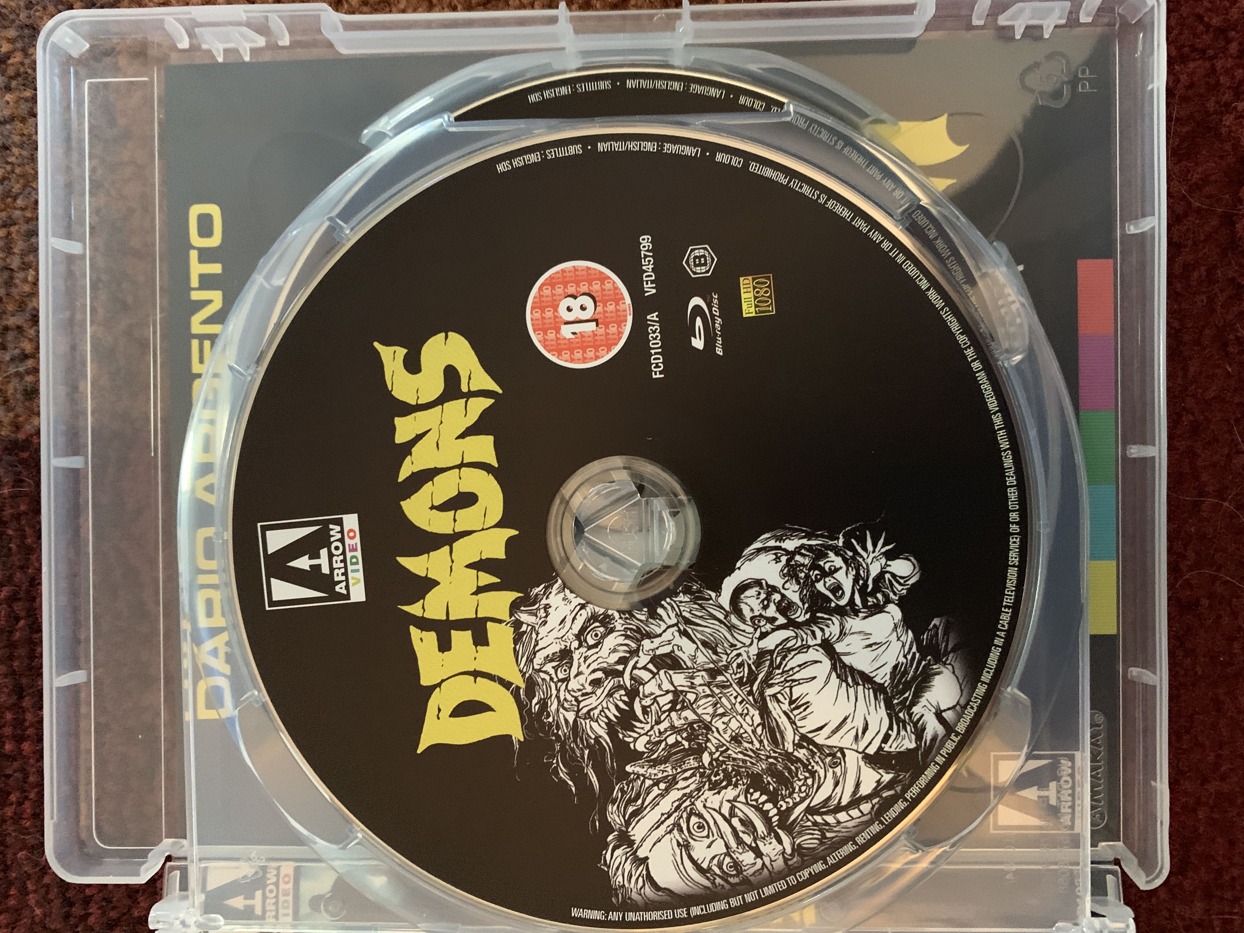 Demons 4k 4K Ultra HD movie collectible [Barcode 5027035012018] - Main Image 3