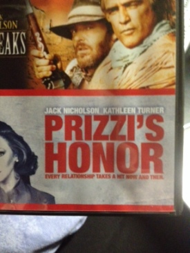 Prizzis Honor DVD movie collectible [Barcode 883904100867] - Main Image 1