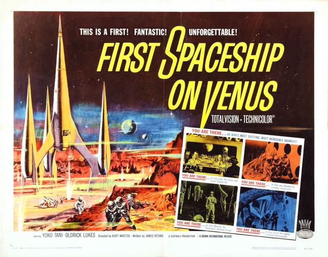 First Spaceship on Venus DVD movie collectible [Barcode 014381870923] - Main Image 2