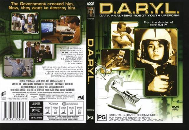 D.A.R.Y.L. DVD movie collectible [Barcode 400315676707] - Main Image 2
