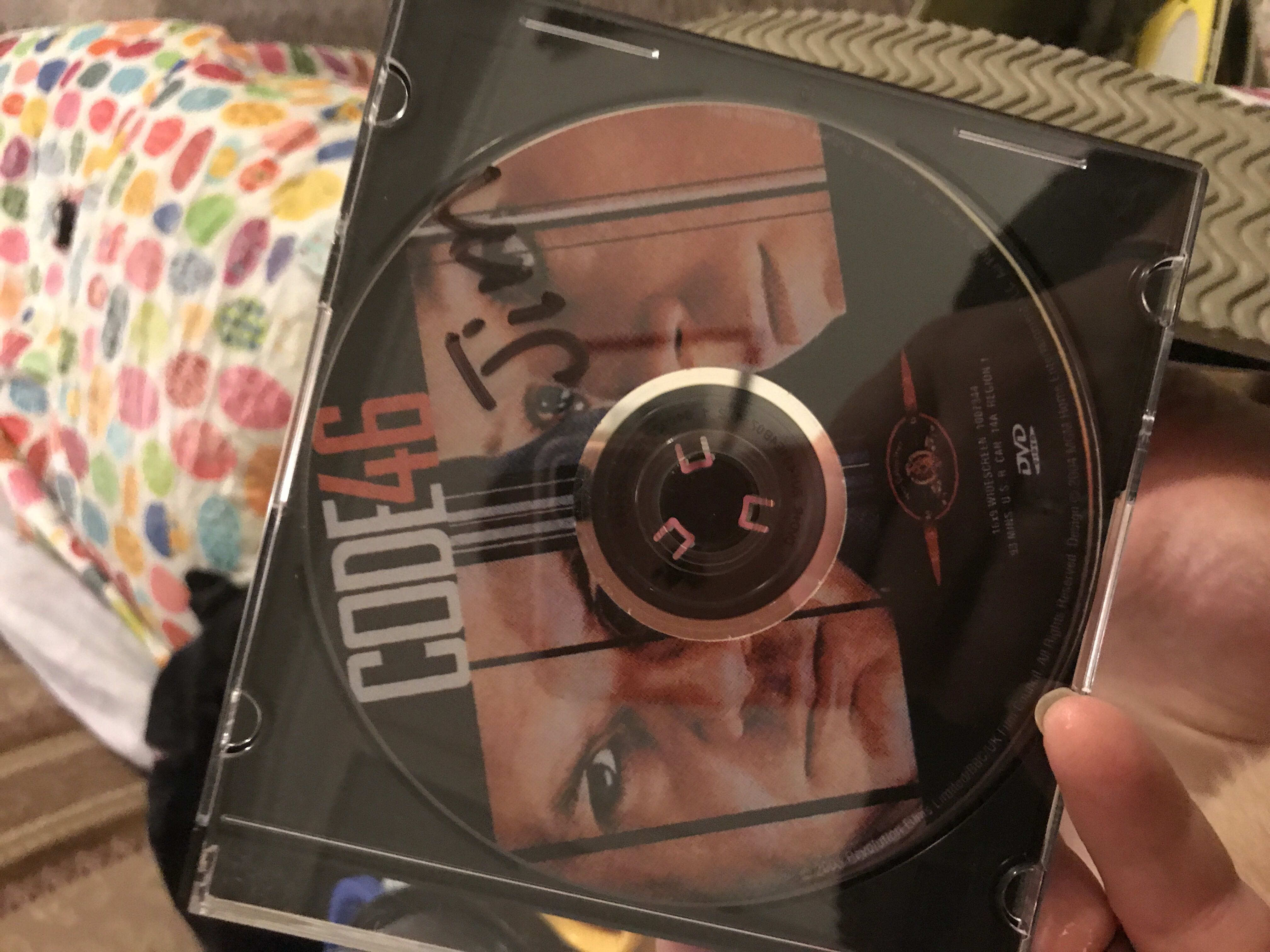 Code 46 DVD movie collectible [Barcode 5055159266017] - Main Image 2