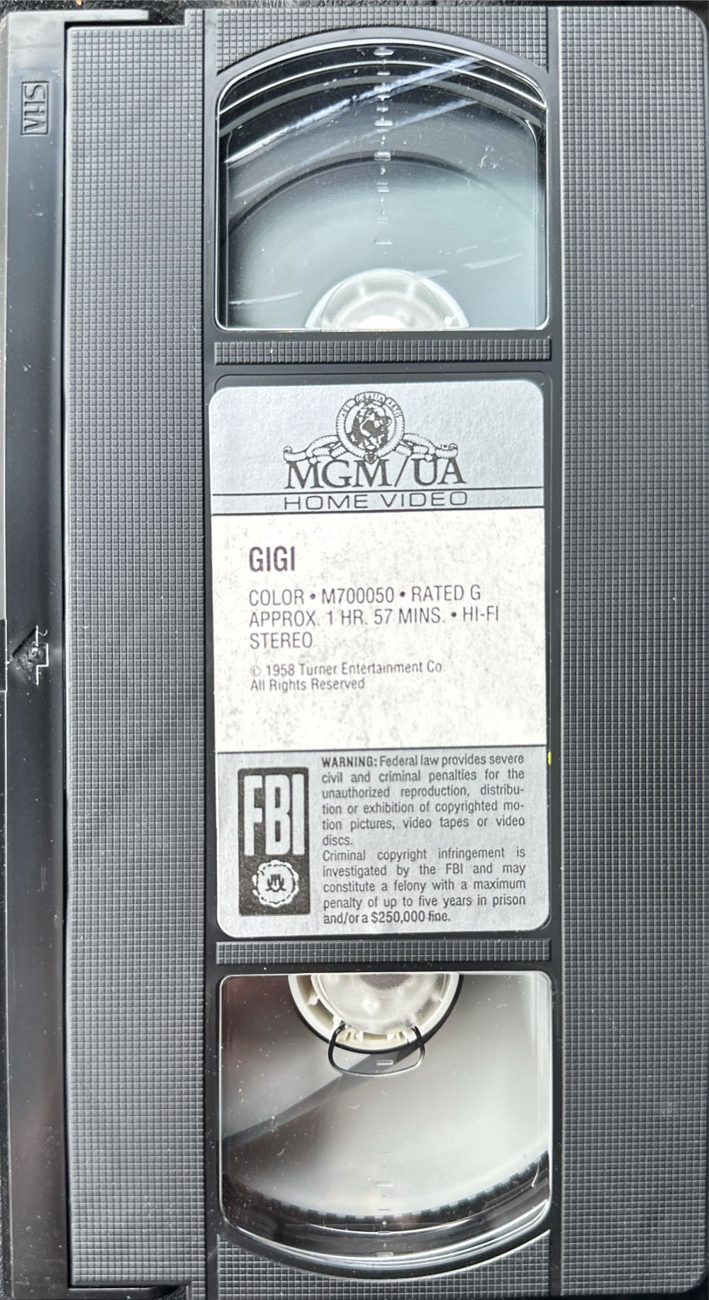 Gigi VHS movie collectible [Barcode 027616005038] - Main Image 4