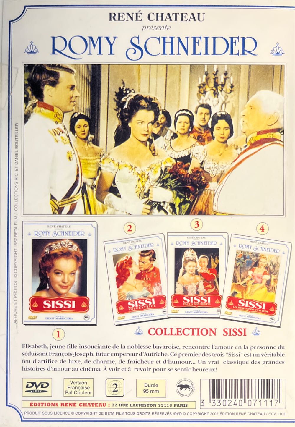 Sissi DVD movie collectible [Barcode 3330240071117] - Main Image 3