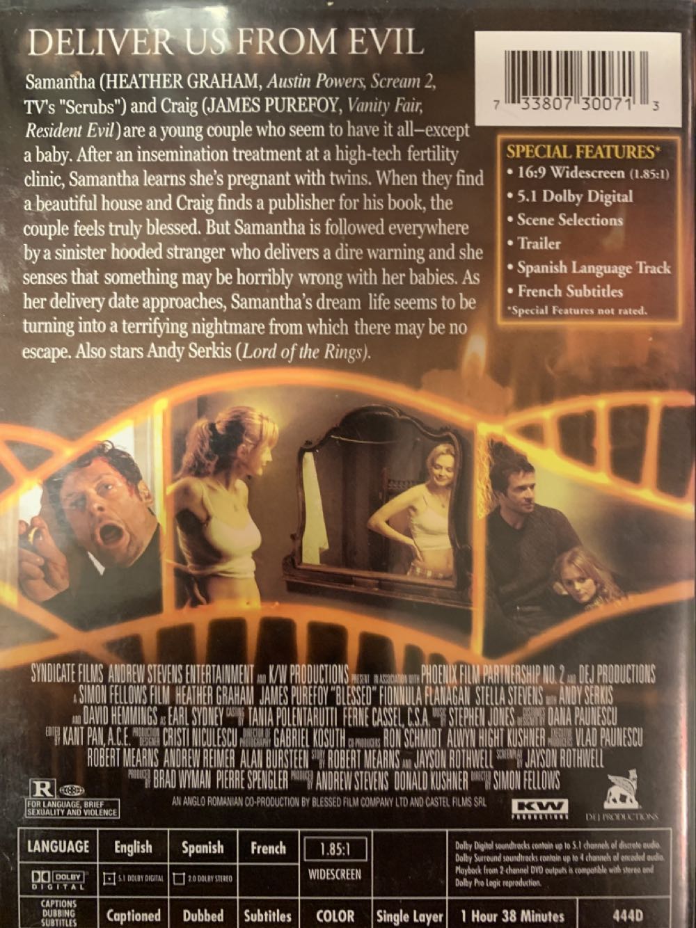 Blessed DVD movie collectible [Barcode 733807300713] - Main Image 2