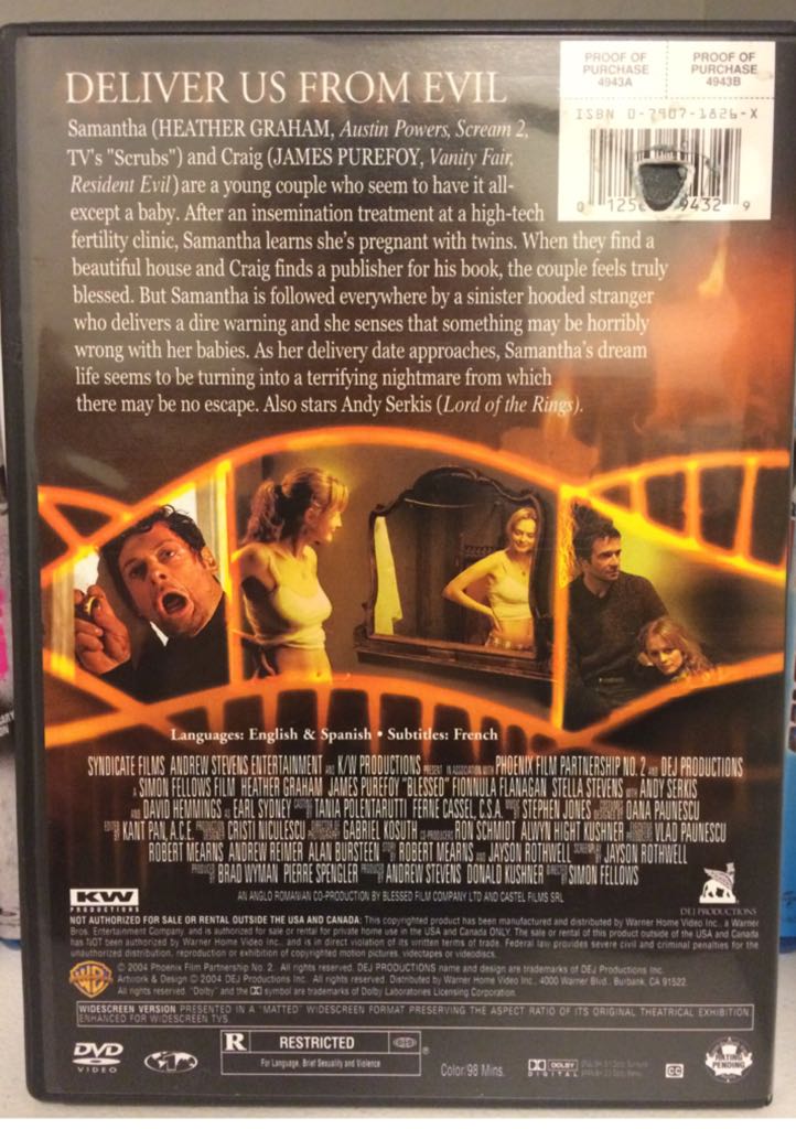 Blessed DVD movie collectible - Main Image 2