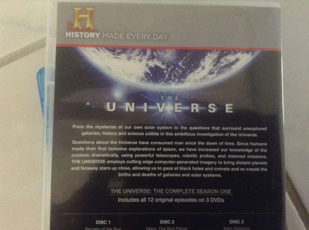The Universe DVD movie collectible [Barcode 9318500057969] - Main Image 2