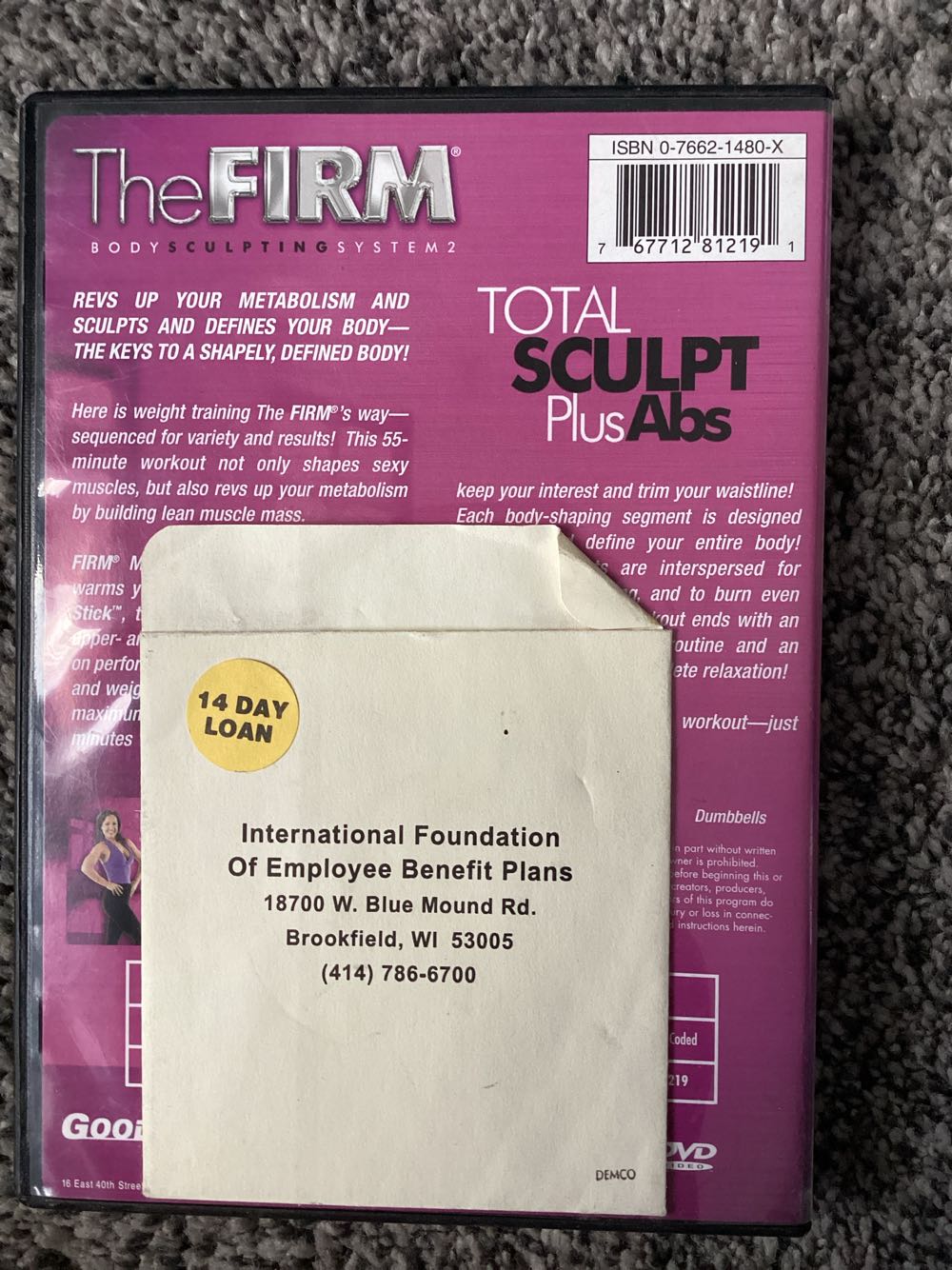 The Firm: Cardio Sculpt DVD movie collectible [Barcode 767712812191] - Main Image 2
