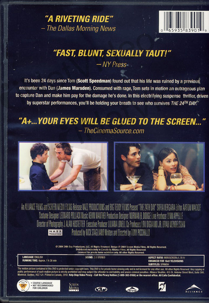 24th Day, The DVD movie collectible [Barcode 5016292501304] - Main Image 2