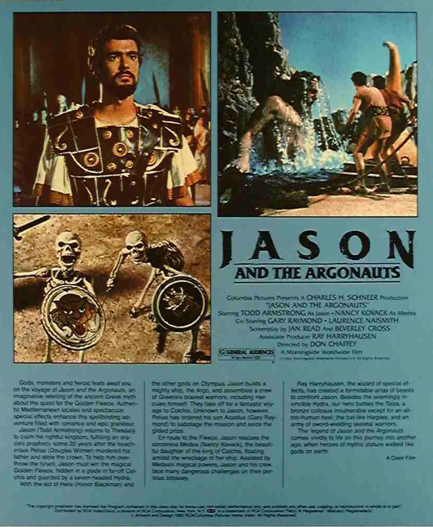 Jason and the Argonauts DVD movie collectible [Barcode 9337369007342] - Main Image 2