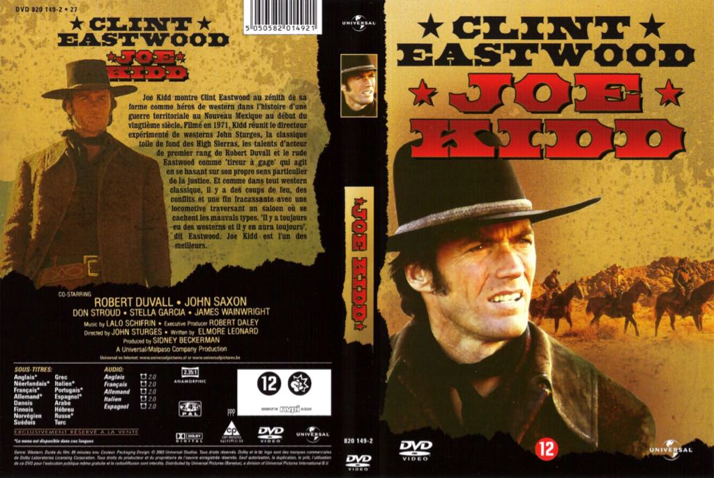 Joe Kidd DVD movie collectible - Main Image 2