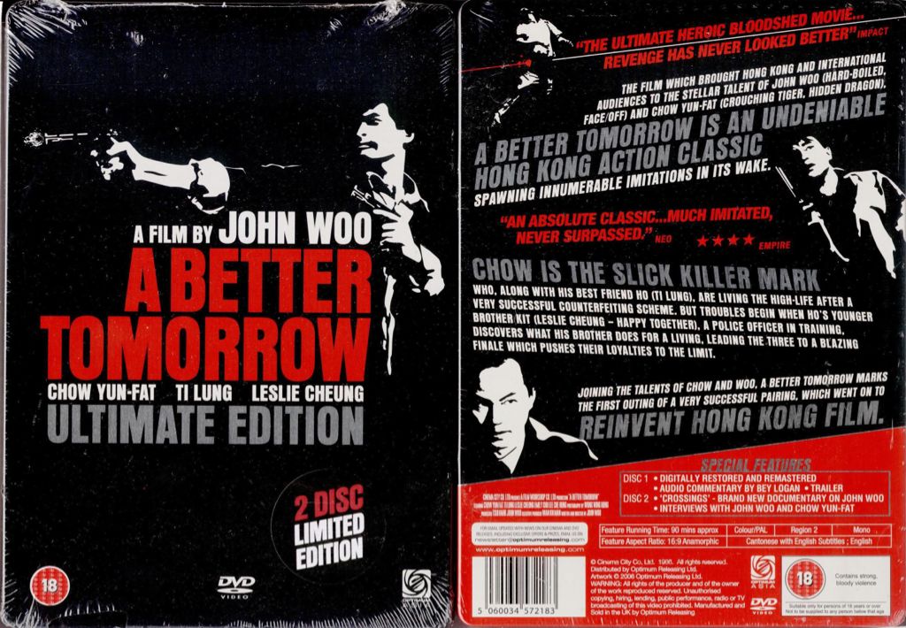 A Better Tomorrow (L’Instinct De Tuer) VHS movie collectible [Barcode 013131125894] - Main Image 2