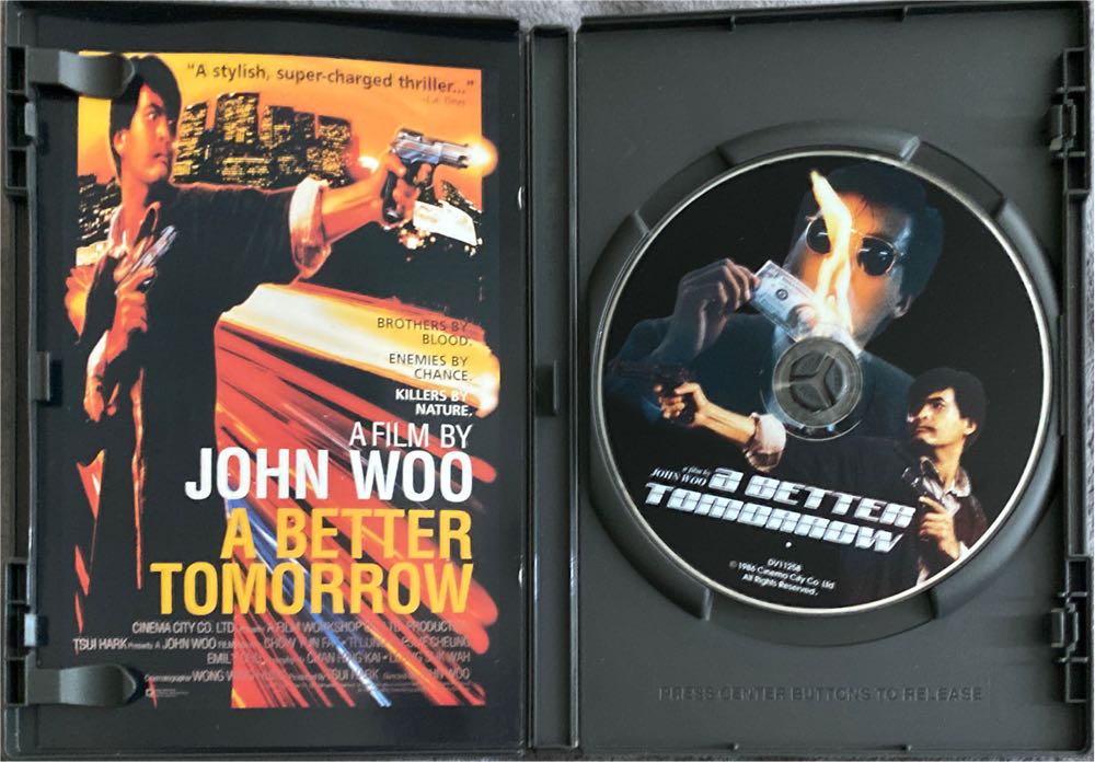 A Better Tomorrow (L’Instinct De Tuer) VHS movie collectible [Barcode 013131125894] - Main Image 3