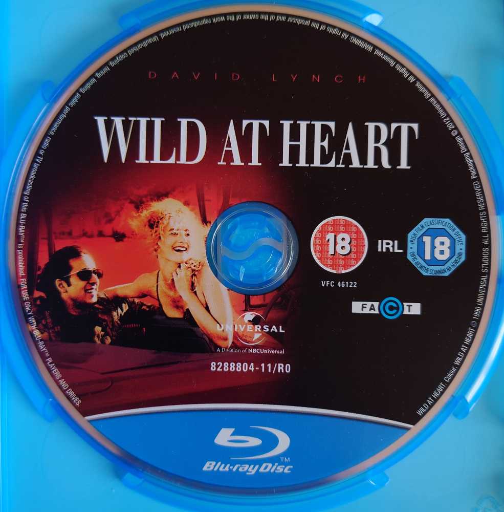 Wild At Heart Blu-ray movie collectible [Barcode 5050582888041] - Main Image 3