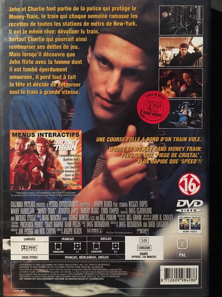 Money Train Fandango at Home movie collectible [Barcode 8712609984286] - Main Image 2