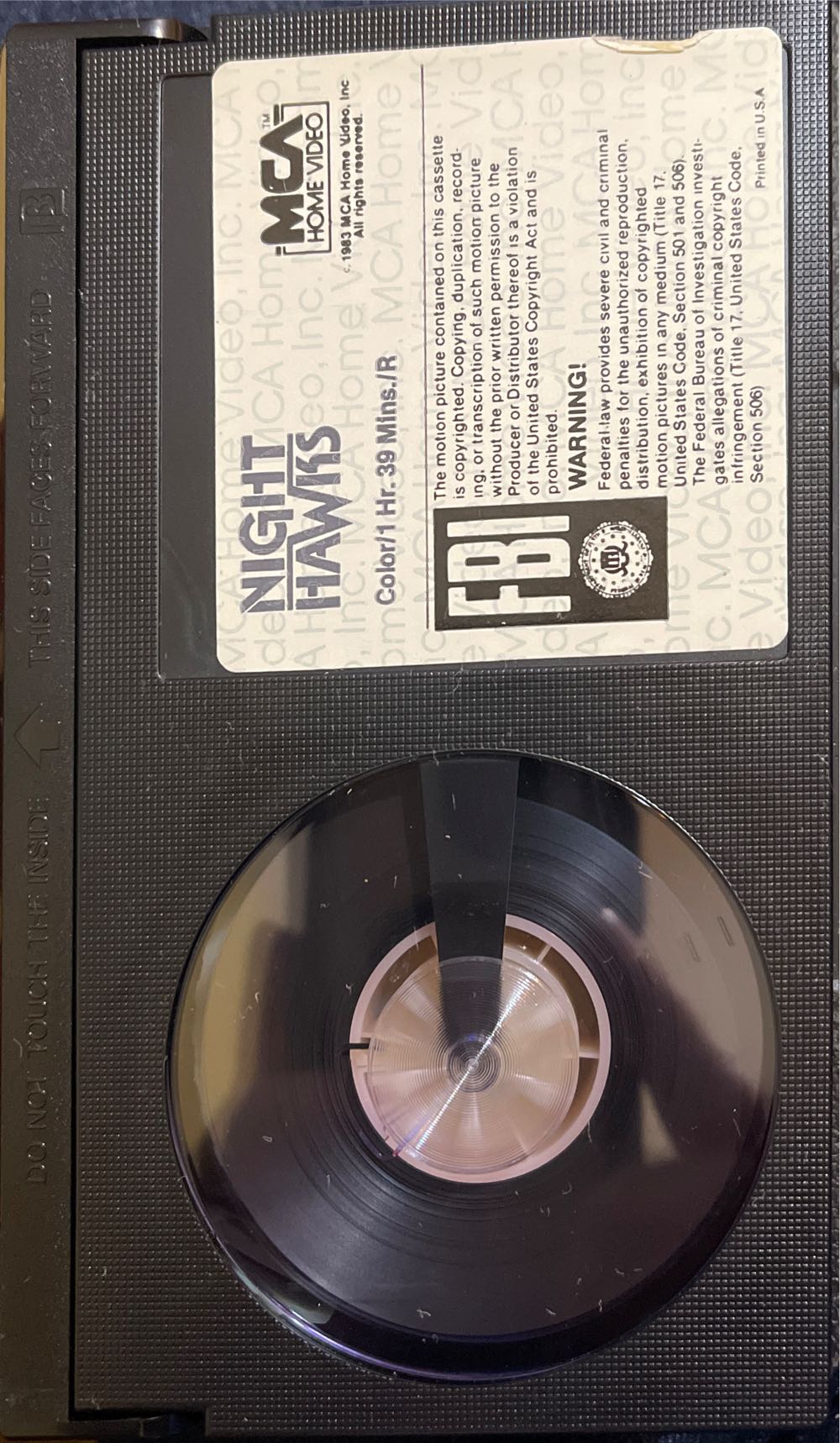 Nighthawks Laser Disc movie collectible [Barcode 025191202163] - Main Image 3