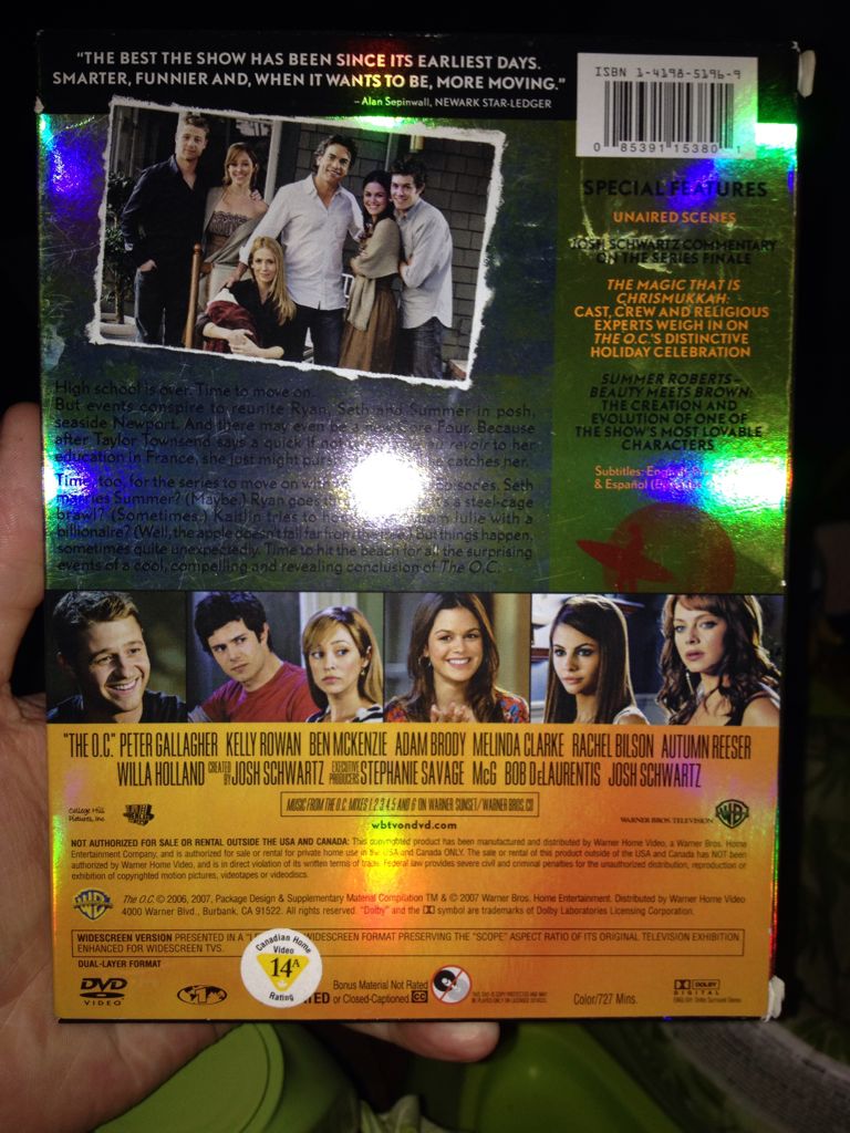 The OC Season 4 DVD movie collectible - Main Image 2