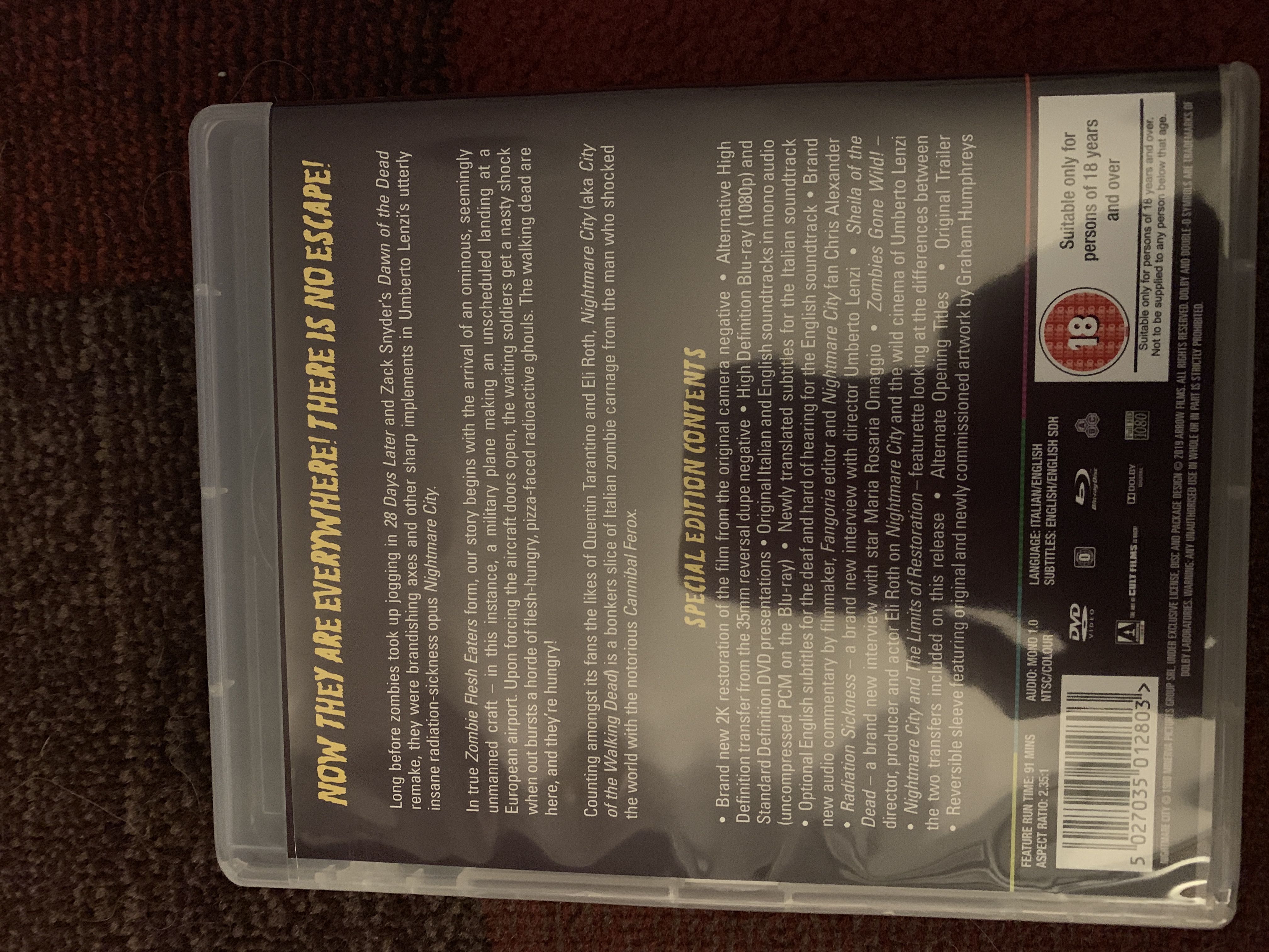 Nightmare City (1980) 1080p Digital Copy movie collectible [Barcode 5027035012803] - Main Image 4